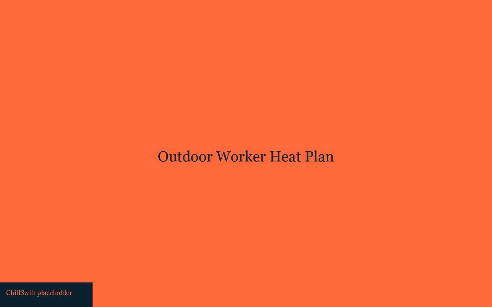 Construction worker resting in shade wearing a ChillSwift cooling vest in summer heat