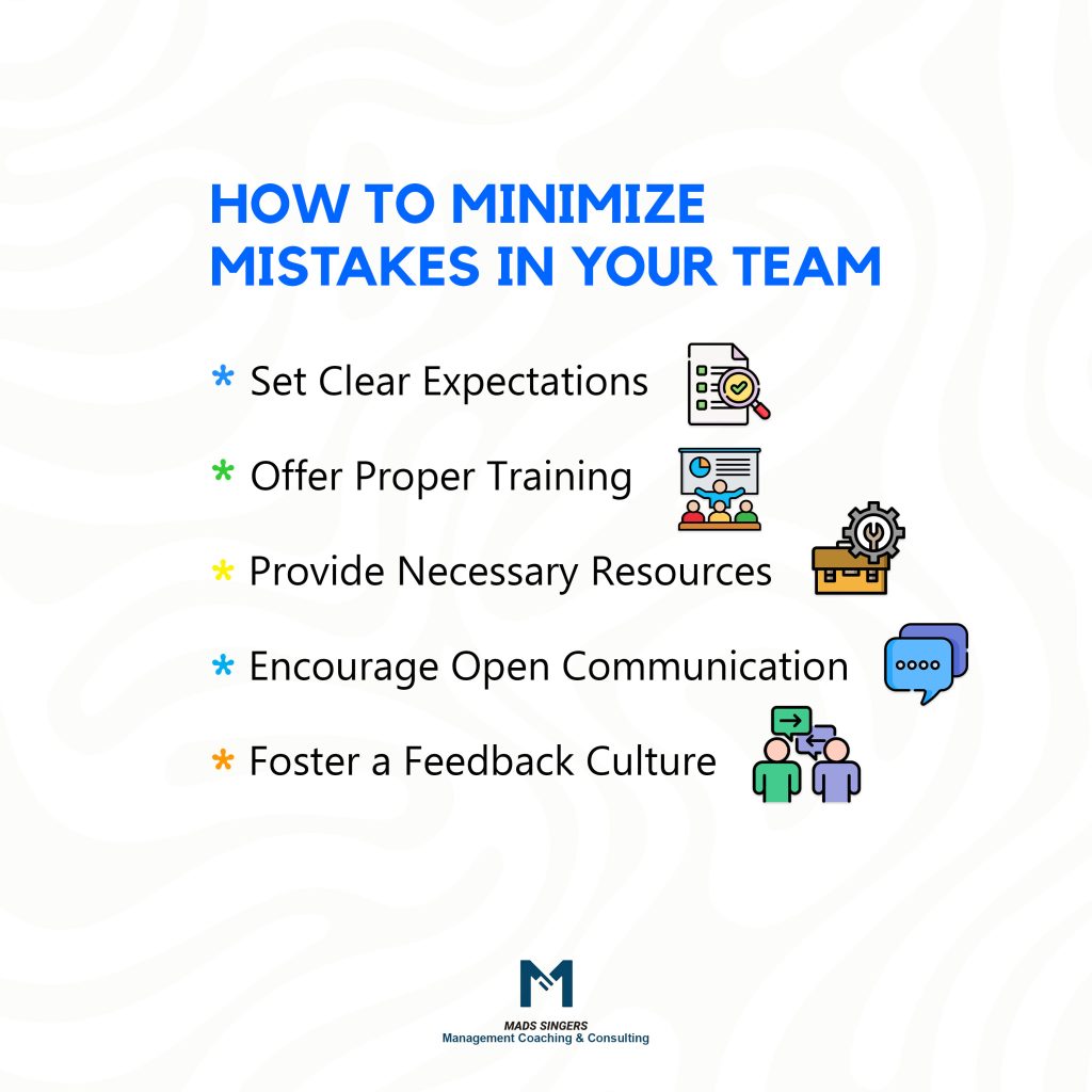 How to minimize mistakes in your team