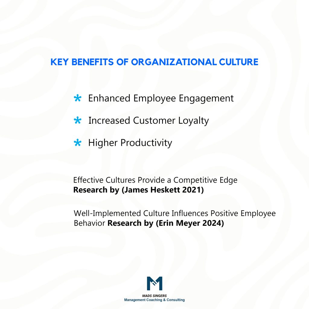 benefits of organizational culture