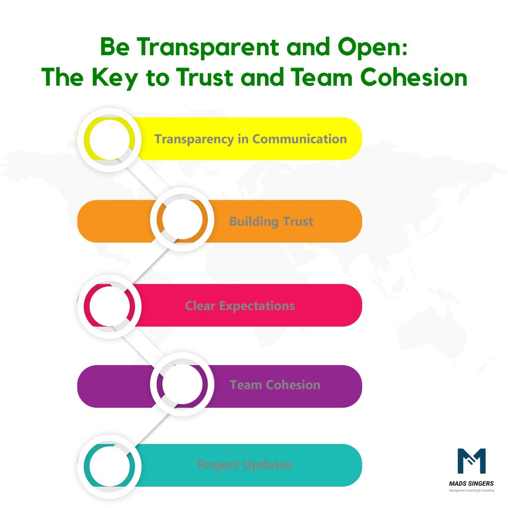 Be Transparent And Open