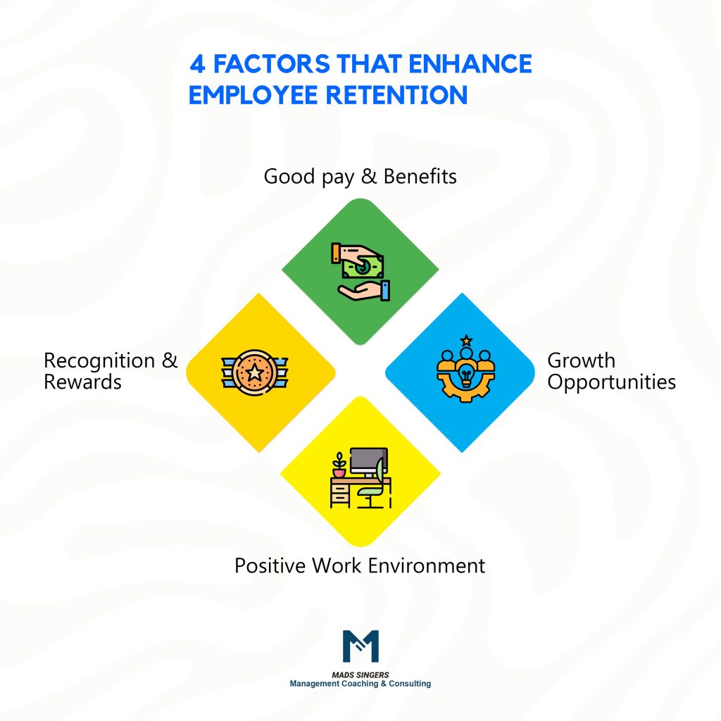 4 factors that enhances employee retention