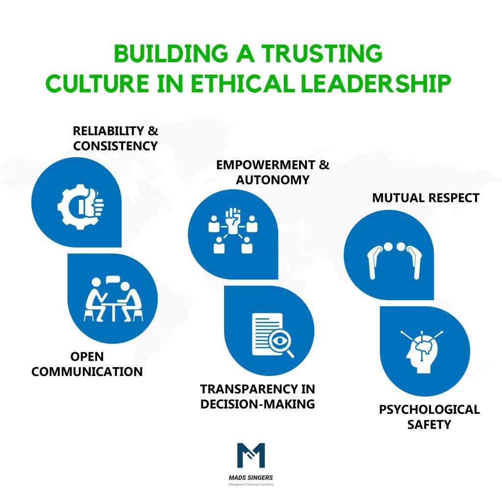 how to build a trusting culture in ethical leadership