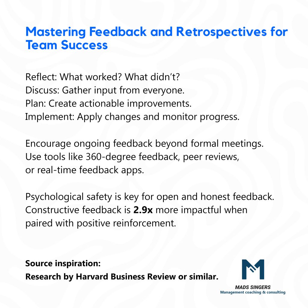 Feedback And Retrospective Meetings