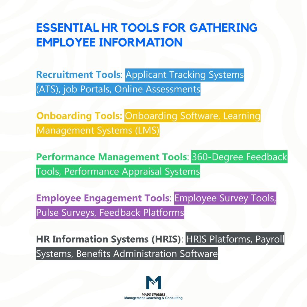 Hr Data Analytics and tools for employee information