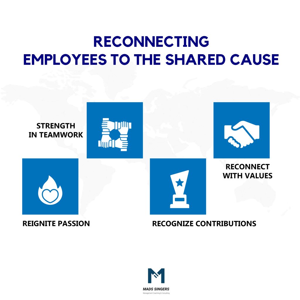 reconnecting employees to the shared cause