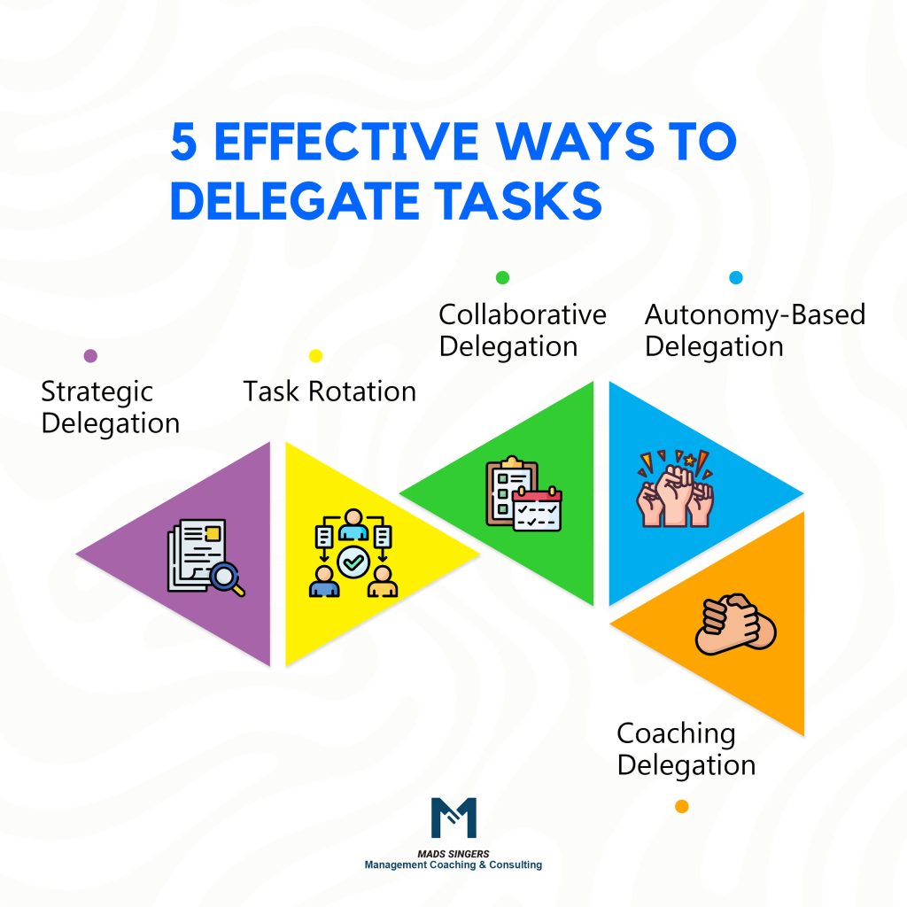 ways to delegate tasks