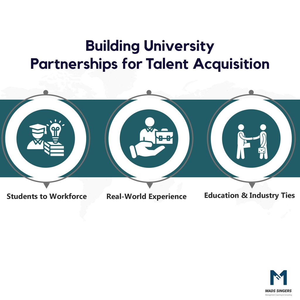 Partner With Local Universities for talent acquisition