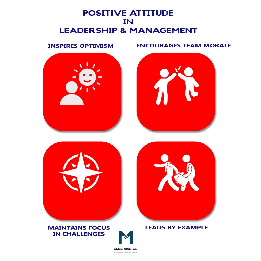 Positive Attitude in leadership and management