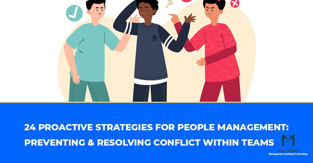 Preventing and Resolving Conflict within Teams