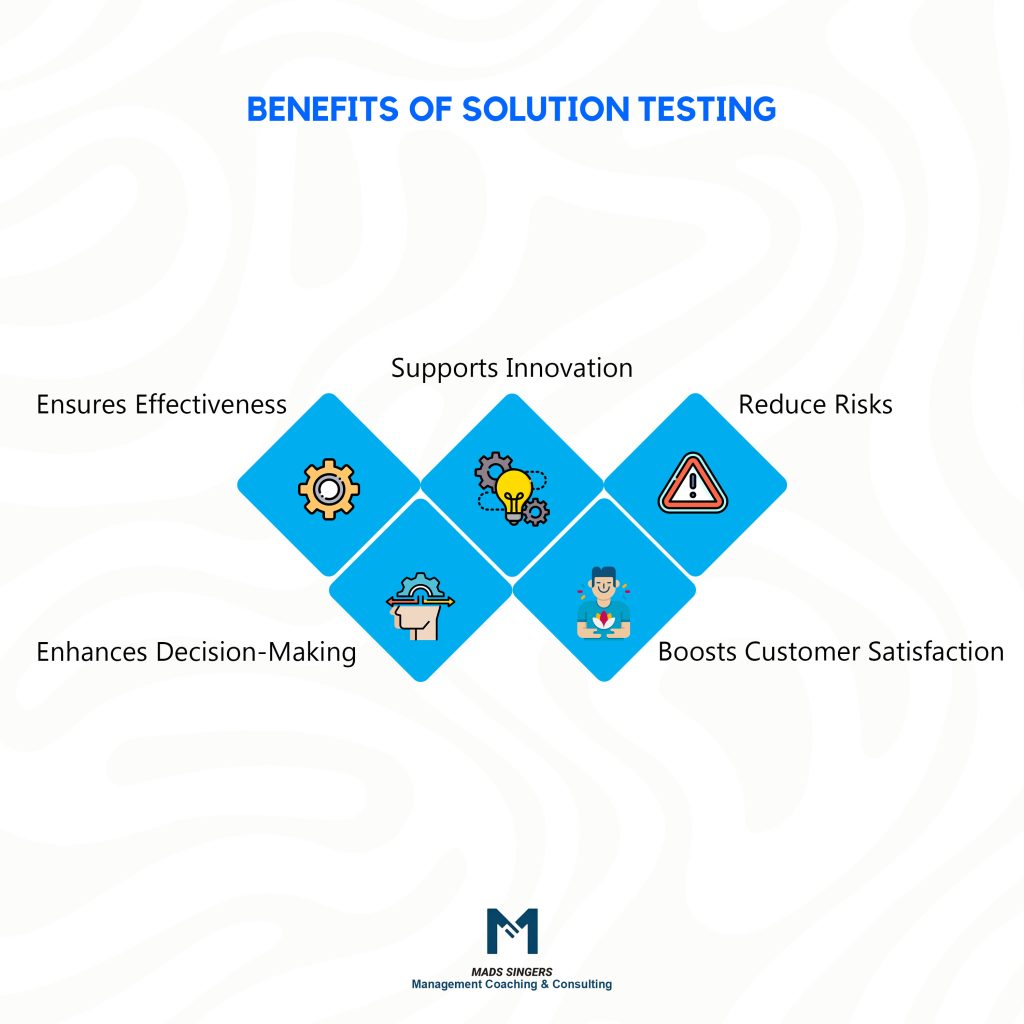 advantages of solution testing