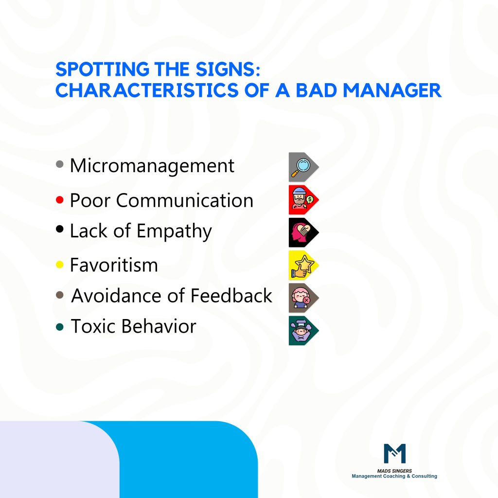 What Are The Characteristics Of A Bad Manager?