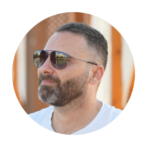 White Gray Simple Geometric Professional Circle Profile Photo Instagram Post (3)