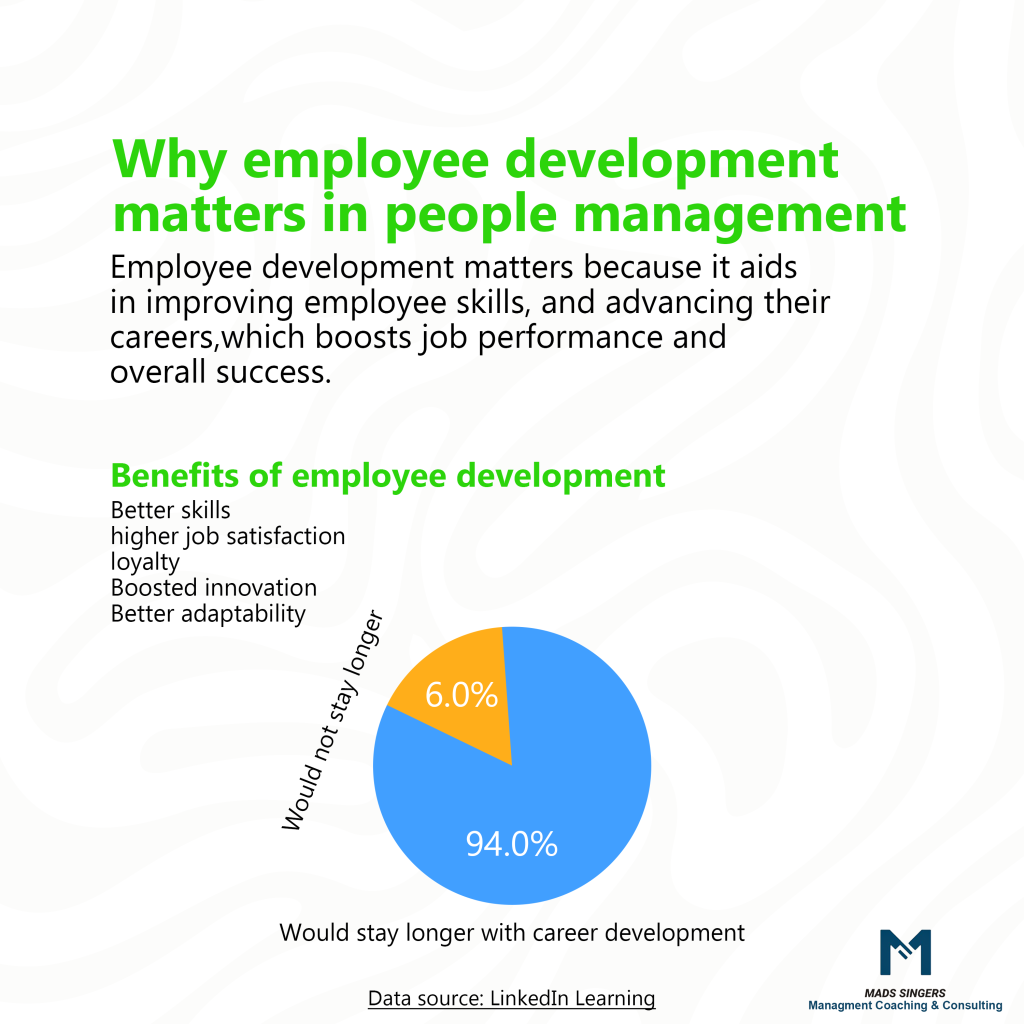 Employee development benefits